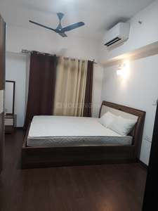 Bedroom Image of 675 Sq.ft 1 BHK Apartment / Flat for rent in Lodha Belmondo, Gahunje Pune for Rs. 25000