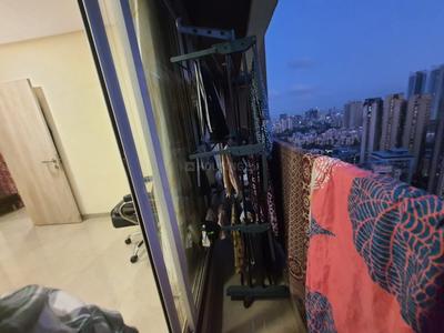 Balcony Image of 660 Sq.ft 2 BHK Apartment / Flat for rent in Thane West Thane for Rs. 40000