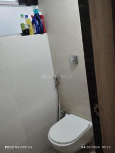 Bathroom Image of 750 Sq.ft 1 BHK Apartment / Flat for rent in W 57, Wakad Pune for Rs. 24000