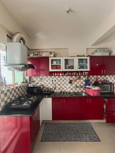 Kitchen Image of 1800 Sq.ft 3.5 BHK Apartment / Flat for sale in SLV Crystal by SLV Infrastructures	, Akshayanagar Bengaluru for Rs. 13200000