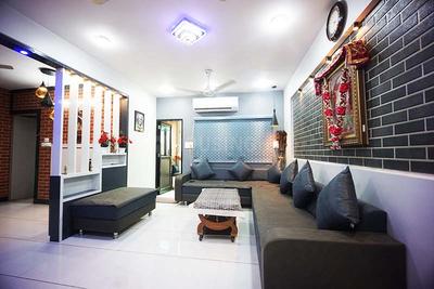 Hall Image of 1800 Sq.ft 3 BHK Apartment / Flat for sale in Ghatlodiya Ahmedabad for Rs. 10500000