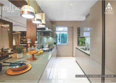 Kitchen Image of 1950 Sq.ft 3 BHK Apartment / Flat for sale in Kolte Patil Rose Parade, Kondhwa Pune for Rs. 15500000