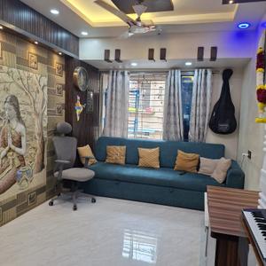 Hall Image of 590 Sq.ft 1 BHK Apartment / Flat for sale in Panvel Navi Mumbai for Rs. 8000000