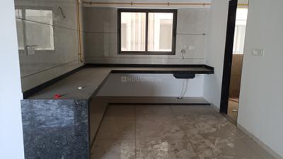 Kitchen Image of 2400 Sq.ft 3 BHK Apartment / Flat for rent in Pramukh Revanta, Vesu Surat for Rs. 35000