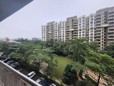 Balcony Image of 1135 Sq.ft 3 BHK Apartment / Flat for rent in Jaikumar Parksyde Residences, Pathardi Phata Nashik for Rs. 19000