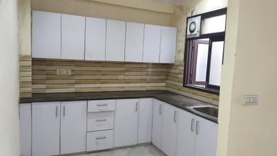 Kitchen Image of 720 Sq.ft 2 BHK Apartment / Flat for rent in ATFL JVTS Gardens, Chhattarpur New Delhi for Rs. 22000