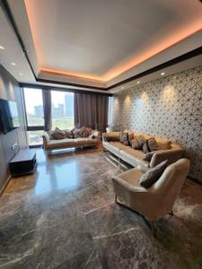 Hall Image of 1621 Sq.ft 3 BHK Apartment / Flat for rent in Monte South, Byculla Mumbai for Rs. 190000