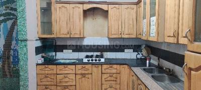Kitchen Image of 1200 Sq.ft 3 BHK Independent House for rent in Sector 26 Noida for Rs. 40000