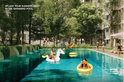 Image of 615 Sq.ft 2 BHK Apartment / Flat for sale in Lodha Crown Kolshet, Kolshet, Thane for Rs. 11900000