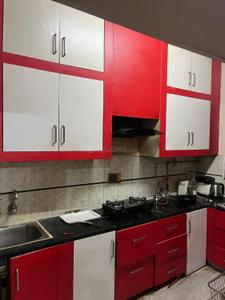 Kitchen Image of 1800 Sq.ft 2 BHK Independent House for rent in Eldeco Greens, Gomti Nagar Lucknow for Rs. 26000