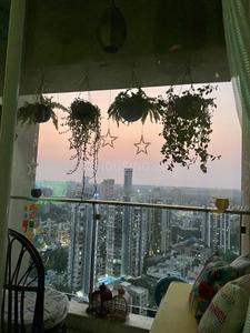 Balcony Image of 1238 Sq.ft 2 BHK Apartment / Flat for rent in Man Royal Platinum, Vijay Nagar Indore for Rs. 20000