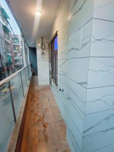 Balcony Image of 1100 Sq.ft 3 BHK Builder Floor for rent in Dwarka Mor New Delhi for Rs. 18500
