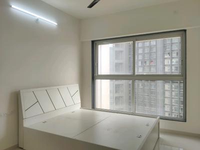 Bedroom Image of 690 Sq.ft 2 BHK Apartment / Flat for sale in Runwal The Sanctuary Tower 5, Mulund West Mumbai for Rs. 21500000