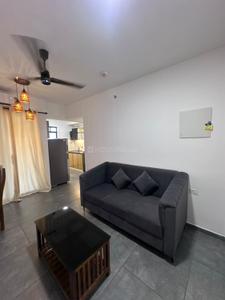 Hall Image of 575 Sq.ft 1 BHK Apartment / Flat for rent in Vyttila Kochi for Rs. 35000