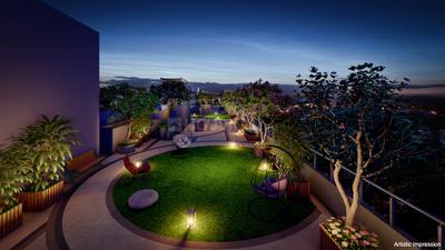 Image of 1120 Sq.ft 2 BHK Apartment / Flat for sale in Kolte Patil Life Republic Aros Phase 1, Hinjawadi, Pune for Rs. 8200000