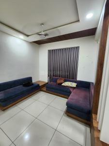 Hall Image of 1100 Sq.ft 3 BHK Apartment / Flat for rent in Shambhu Savan Signet, Radhika Park Rajkot for Rs. 34000