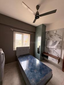 Bedroom Image of 450 Sq.ft 1 RK Apartment / Flat for rent in Kadubeesanahalli Bengaluru for Rs. 20000