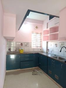 Kitchen Image of 900 Sq.ft 2 BHK Apartment / Flat for rent in R.K. Hegde Nagar Bengaluru for Rs. 28000