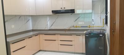 Kitchen Image of 2100 Sq.ft 3 BHK Apartment / Flat for rent in Shrimad Residency, Sargasan Gandhinagar for Rs. 55000