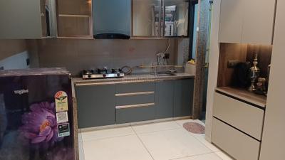 Kitchen Image of 1480 Sq.ft 3 BHK Apartment / Flat for rent in Mahabal Casa The Status, Chandkheda Ahmedabad for Rs. 32000