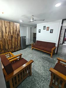 Hall Image of 600 Sq.ft 1 BHK Builder Floor for rent in East Of Kailash New Delhi for Rs. 27000