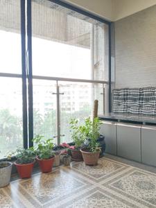 Balcony Image of 1300 Sq.ft 3 BHK Apartment / Flat for sale in Kasarvadavali Thane for Rs. 18000000