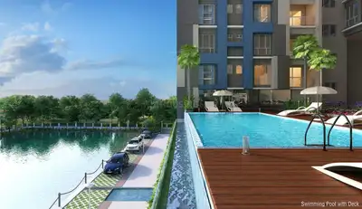 Image of 1270 Sq.ft 3 BHK Apartment / Flat for sale in Primarc Aangan, South Dum Dum, Kolkata for Rs. 13000000