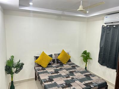 Bedroom Image of 300 Sq.ft 1 RK Apartment / Flat for rent in Kondapur Hyderabad for Rs. 12000