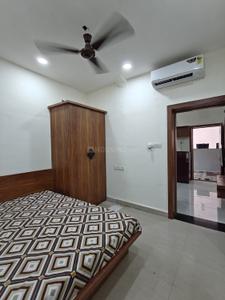 Bedroom Image of 300 Sq.ft 1 BHK Apartment / Flat for rent in Vijay Nagar Indore for Rs. 18000