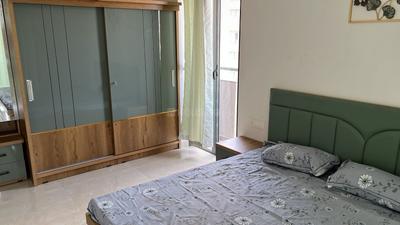 Bedroom Image of 2916 Sq.ft 3 BHK Apartment / Flat for rent in Altezza, Sargasan Gandhinagar for Rs. 47000
