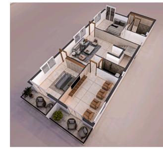 Floor Plan Image of 2150 Sq.ft 3 BHK Villa for sale in Rudrampeta Anantapur for Rs. 11500000