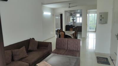 Living Room Image of 1550 Sq.ft 3 BHK Apartment / Flat for rent in Maxxus Elanza, PR7 Airport Road Zirakpur for Rs. 35000