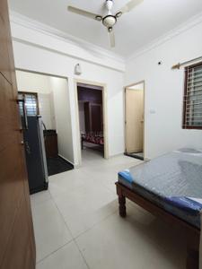Bedroom Image of 1200 Sq.ft 1 BHK Apartment / Flat for rent in BTM Layout Bengaluru for Rs. 21000