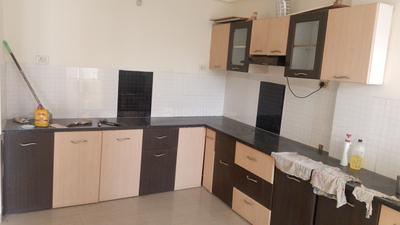 Kitchen Image of 3000 Sq.ft 4 BHK Apartment / Flat for rent in Vastu Vihar Sanghvi Residency, Bhicholi Mardana Indore for Rs. 35000