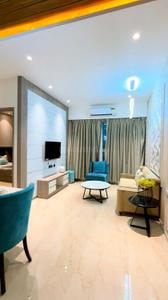 Living Room Image of 800 Sq.ft 2 BHK Apartment / Flat for sale in N Rose Northern Hills, Dahisar East Mumbai for Rs. 20200000