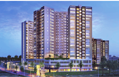 Image of 1300 Sq.ft 3 BHK Apartment / Flat for sale in Godrej Azure, Padur, Chennai for Rs. 10300000