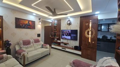 Living Room Image of 1000 Sq.ft 3 BHK Apartment / Flat for sale in Skyi Star City, Dhayari Pune for Rs. 7800000