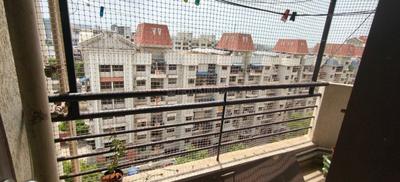 Balcony Image of 663 Sq.ft 1 BHK Apartment / Flat for rent in Dreams Aakruti, Hadapsar Pune for Rs. 18000