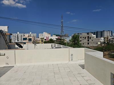 Terrace Image of 1573 Sq.ft 3 BHK Independent House for sale in Medavakkam Chennai for Rs. 16000000