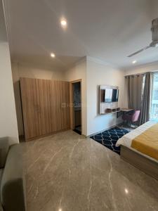 Bedroom Image of 1100 Sq.ft 1 BHK Builder Floor for rent in Sector 51 Gurgaon for Rs. 28000