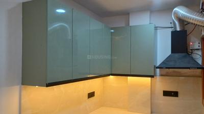 Kitchen Image of 1000 Sq.ft 2 BHK Builder Floor for rent in Swaraj Homes RWA Sant Nagar, Sant Nagar New Delhi for Rs. 40000