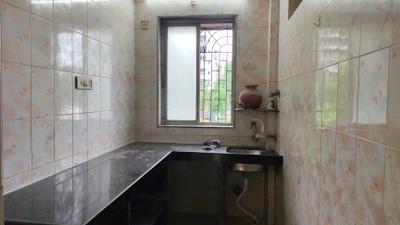 Kitchen Image of 600 Sq.ft 1 BHK Apartment / Flat for rent in Shree Sai Soham CHS, Airoli Navi Mumbai for Rs. 21000