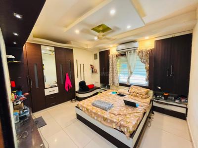Bedroom Image of 1000 Sq.ft 3 BHK Apartment / Flat for rent in Shaligram Rudraksh Park Phase II, Bawadiya Kalan Bhopal for Rs. 30000