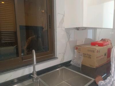 Kitchen Image of 1672 Sq.ft 3 BHK Builder Floor for rent in Whiteland Blissville, Sector 76 Gurgaon for Rs. 42000