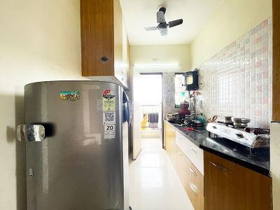Kitchen Image of 1044 Sq.ft 3 BHK Apartment / Flat for sale in Vatva Ahmedabad for Rs. 3350000