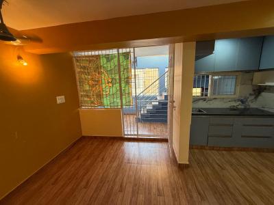 Kitchen Image of 611 Sq.ft 1 BHK Builder Floor for rent in Chamundipuram Mysore for Rs. 8000