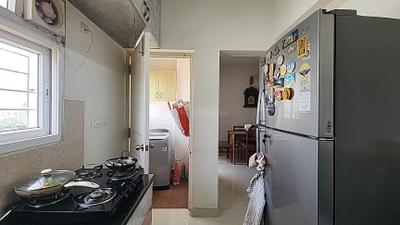 Kitchen Image of 1247 Sq.ft 3 BHK Apartment / Flat for sale in Confident Oxygen, Dommasandra Bengaluru for Rs. 12100000
