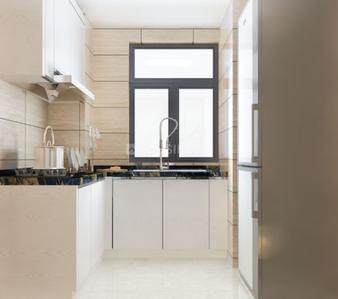 Kitchen Image of 1149 Sq.ft 3 BHK Apartment / Flat for sale in Neminath Nemi Bhavan, Goregaon West Mumbai for Rs. 20800000