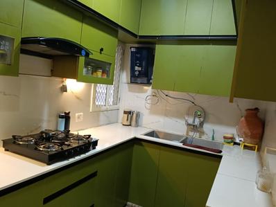 Kitchen Image of 750 Sq.ft 3 BHK Apartment / Flat for sale in Conscient Habitat 78, Sector 78 Faridabad for Rs. 6600000