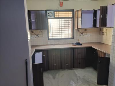 Kitchen Image of 1080 Sq.ft 3 BHK Builder Floor for rent in Preet Vihar New Delhi for Rs. 27000